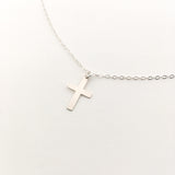 STERLING SILVER CROSS NECKLACES | SIZE OPTIONS - MTT Collective