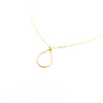 14K GOLD-FILLED TWISTED DROP NECKLACE | STYLE OPTIONS - MTT Collective