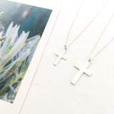 STERLING SILVER CROSS NECKLACES | SIZE OPTIONS - MTT Collective