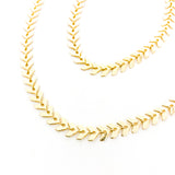 Gianna Chevron Jewelry Set | Gold