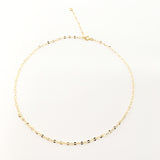 Alana Open Chain Necklace | Gold