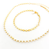 Luna Disc Chain Jewelry Set | 14K Gold-Filled | Set Of 2 - MTT Collective