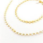 Luna Disc Chain Jewelry Set | 14K Gold-Filled | Set Of 2 - MTT Collective