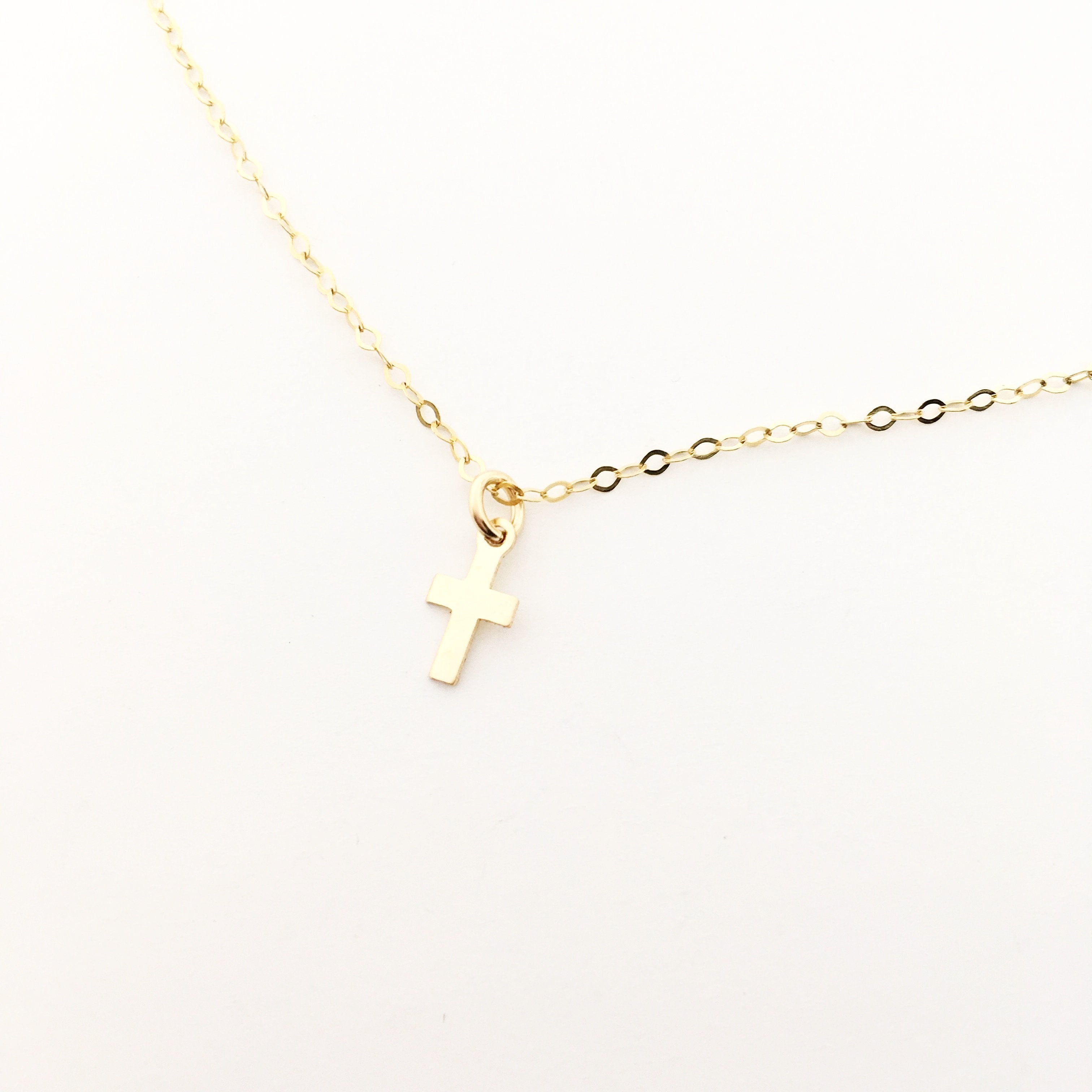 Serenity Dainty Cross Necklace - MTT Collective