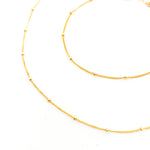 SATELLITE CHAIN JEWELRY SET | 14K GOLD-FILLED | SET OF 2 - MTT Collective