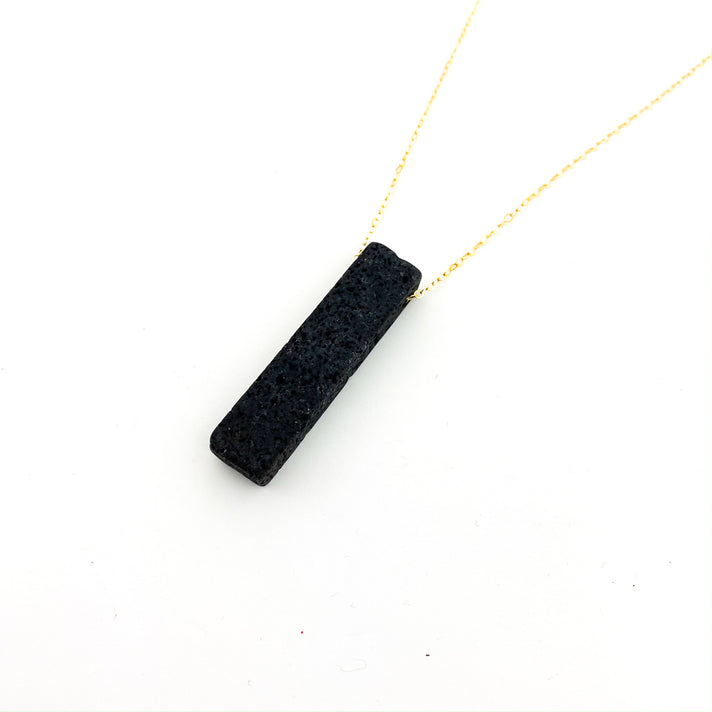 LONG PILLAR STONE NECKLACES | 14K GOLD-FILLED | STYLE OPTIONS - MTT Collective