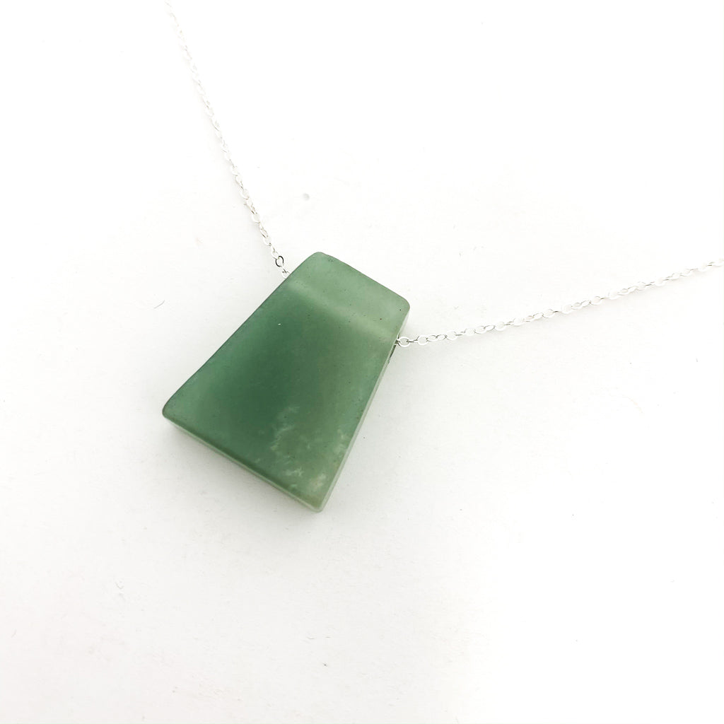 TRAPEZOID STONE NECKLACES | STERLING SILVER | STYLE OPTIONS - MTT Collective