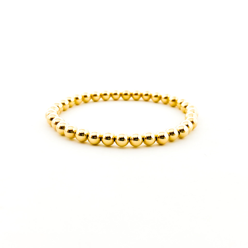 Scarlett Grace Beaded Bracelet Set | Gold - MTT Collective