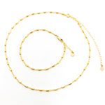 DESIGN CHAIN JEWELRY SET | 14K GOLD-FILLED | SET OF 2 - MTT Collective