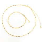 DESIGN CHAIN JEWELRY SET | 14K GOLD-FILLED | SET OF 2 - MTT Collective