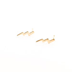 Bolt of Lightning Stud Earrings - MTT Collective