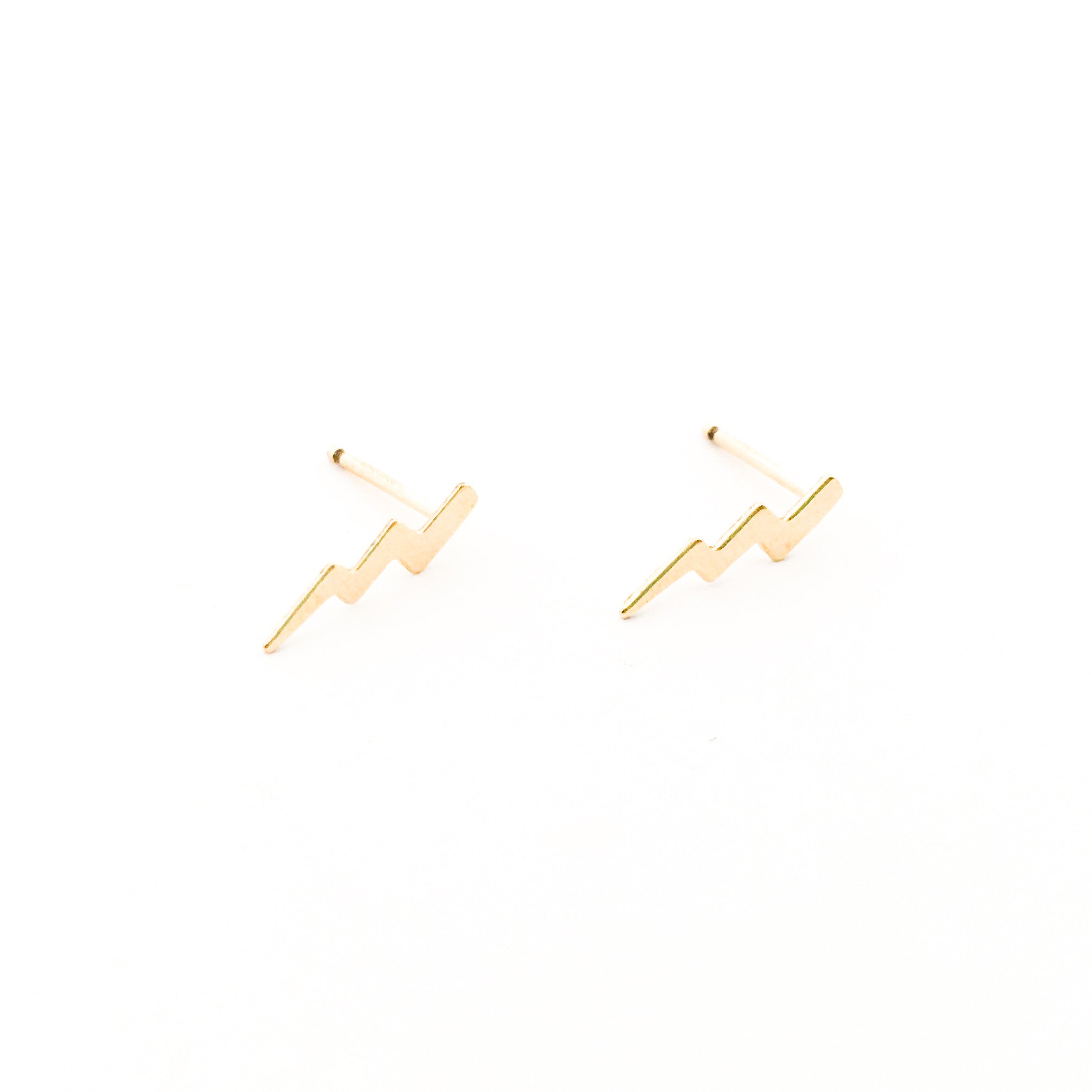 Bolt of Lightning Stud Earrings - MTT Collective