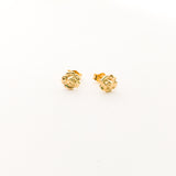 MINI ROSE STUD EARRINGS | 14K GOLD-FILLED - MTT Collective