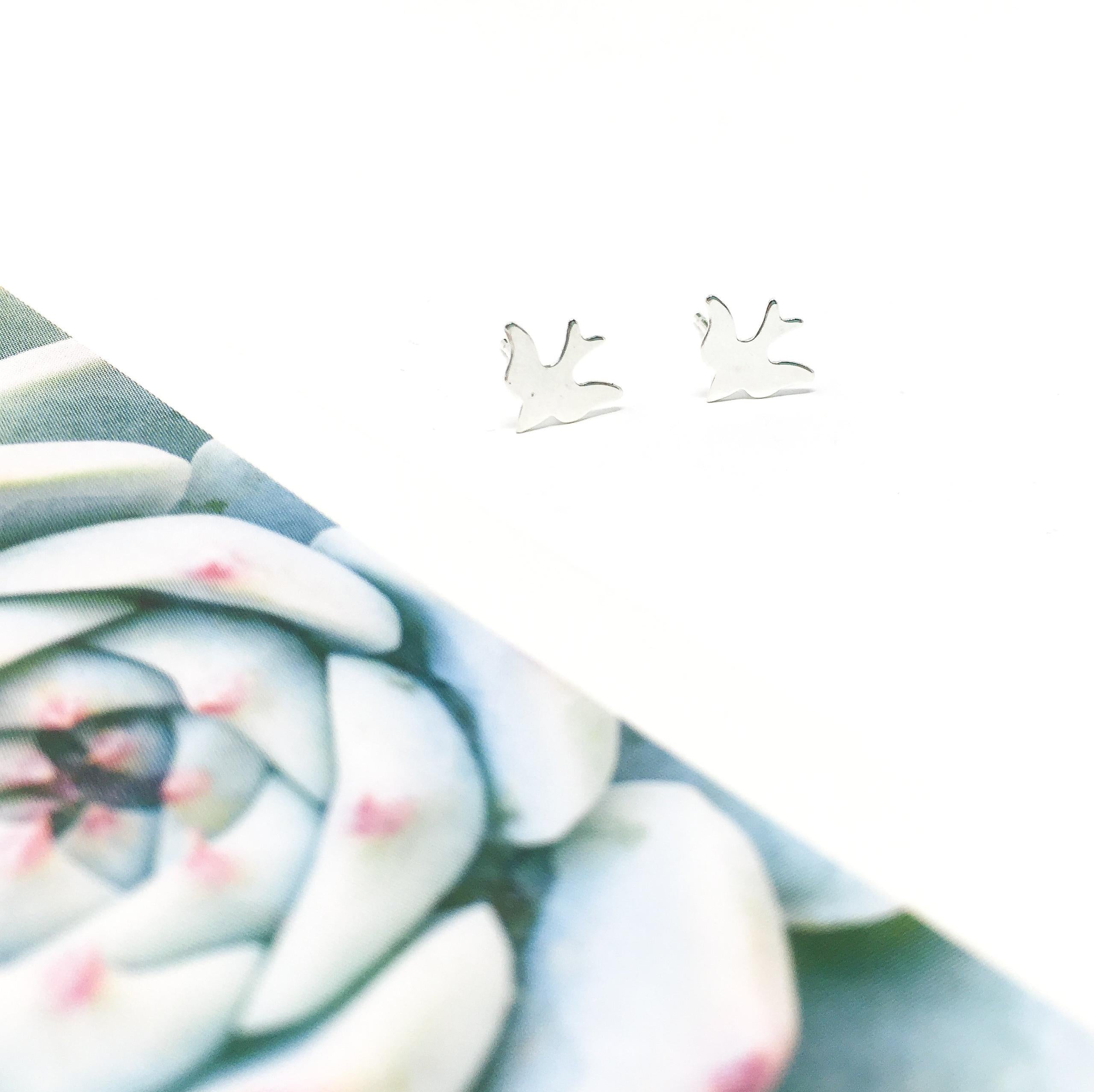 SPARROW STUD EARRINGS | STERLING SILVER - MTT Collective
