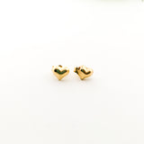 HEART STUD EARRINGS | 14K GOLD-FILLED - MTT Collective