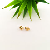 HEART STUD EARRINGS | 14K GOLD-FILLED - MTT Collective