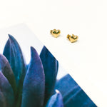 HEART STUD EARRINGS | 14K GOLD-FILLED - MTT Collective