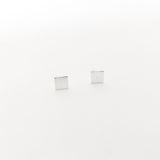 SQUARE STUD EARRINGS | STERLING SILVER - MTT Collective