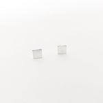 SQUARE STUD EARRINGS | STERLING SILVER - MTT Collective