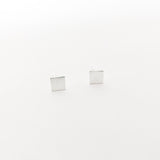 SQUARE STUD EARRINGS | STERLING SILVER - MTT Collective