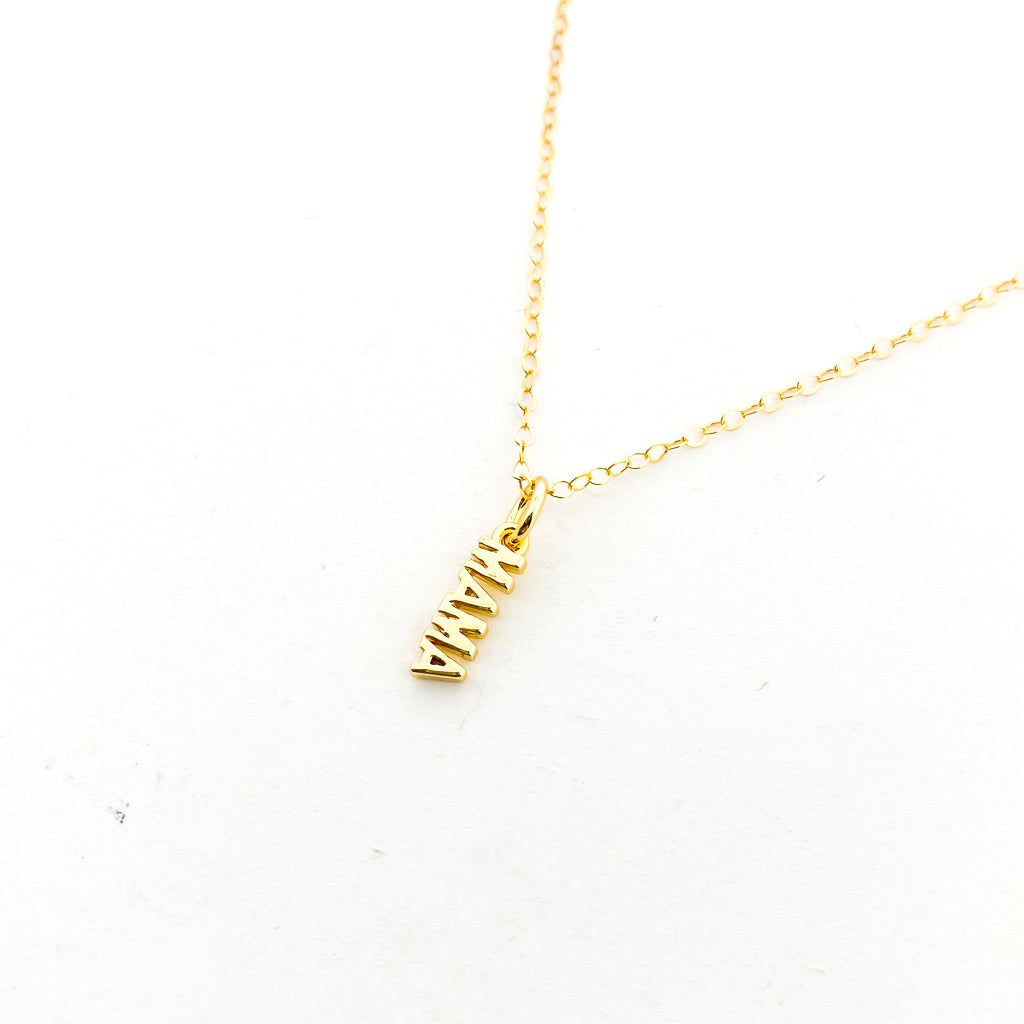 Mini Hanging Mama Necklace - MTT Collective