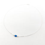 HELD BLUE LAB OPAL NECKLACE | STERLING SILVER - MTT Collective