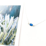 HELD BLUE LAB OPAL NECKLACE | STERLING SILVER - MTT Collective