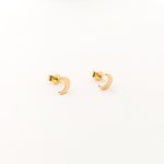MOON STUD EARRINGS | 14K GOLD-FILLED - MTT Collective
