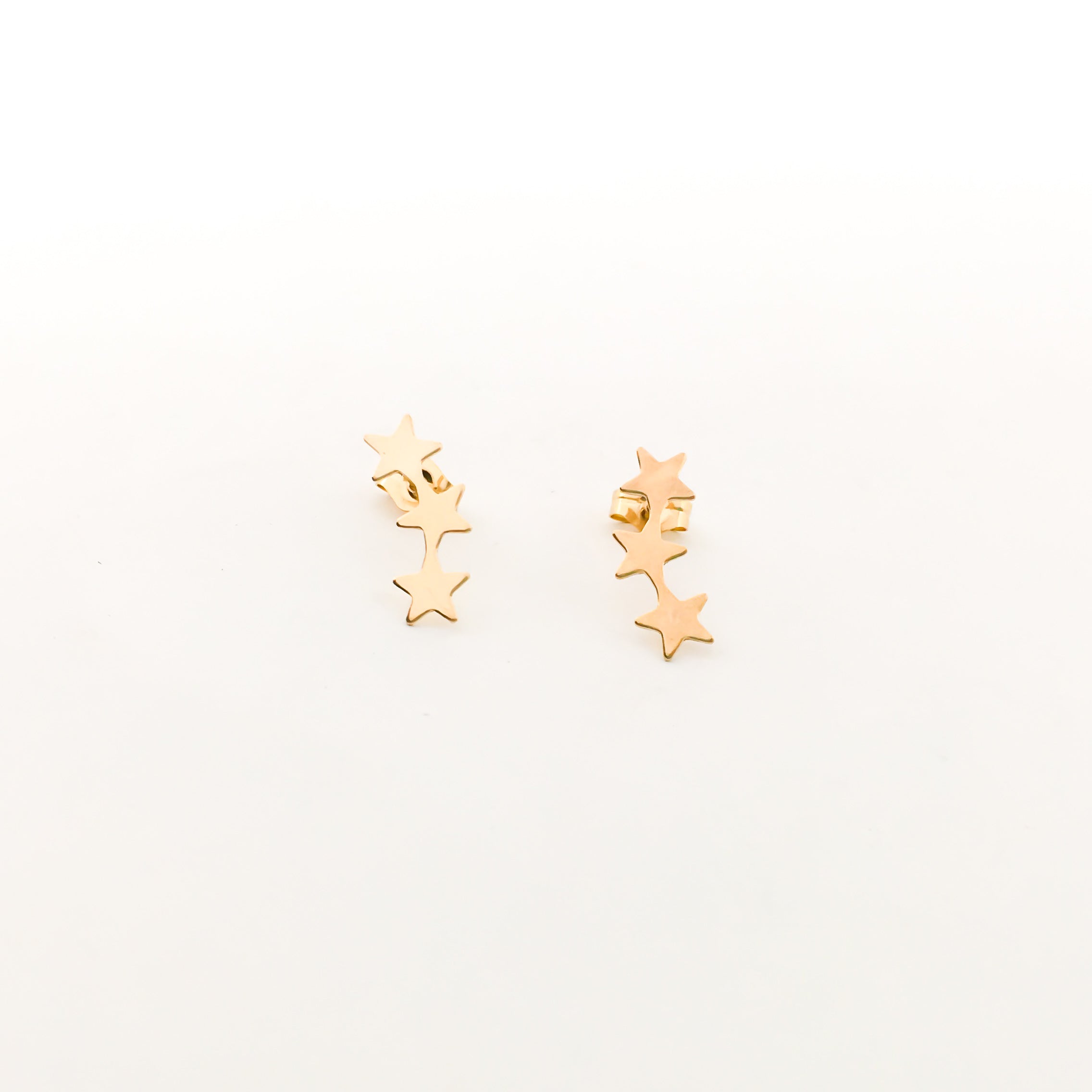 Triple Star Stud Earrings - MTT Collective