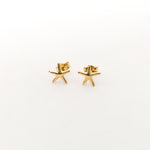 SMALL STARFISH STUD EARRINGS | 14K GOLD-FILLED - MTT Collective