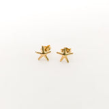 SMALL STARFISH STUD EARRINGS | 14K GOLD-FILLED - MTT Collective