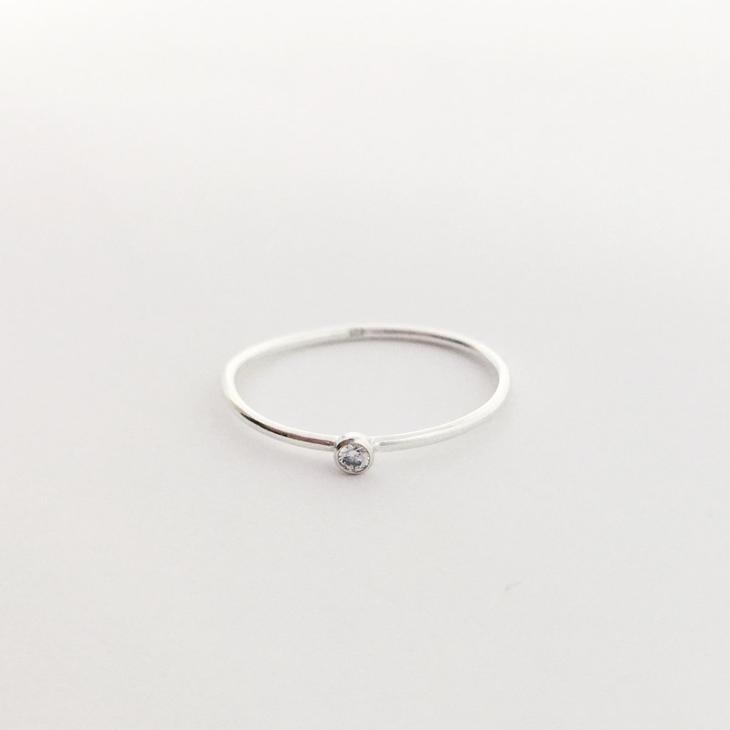 Bella Rhinestone Ring | Silver - MTT Collective