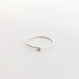 Bella Rhinestone Ring | Silver