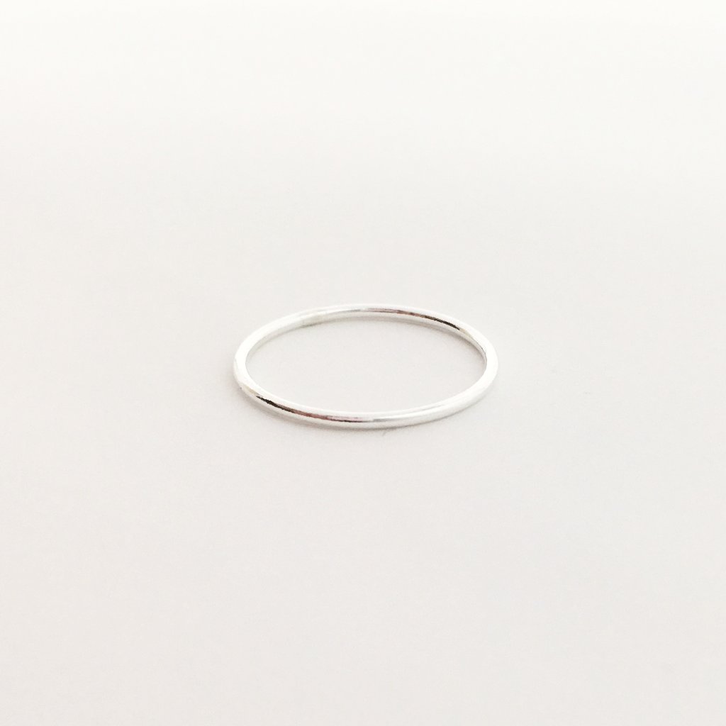 Smooth Stacking Ring | Silver - MTT Collective