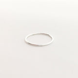 Smooth Stacking Ring | Silver