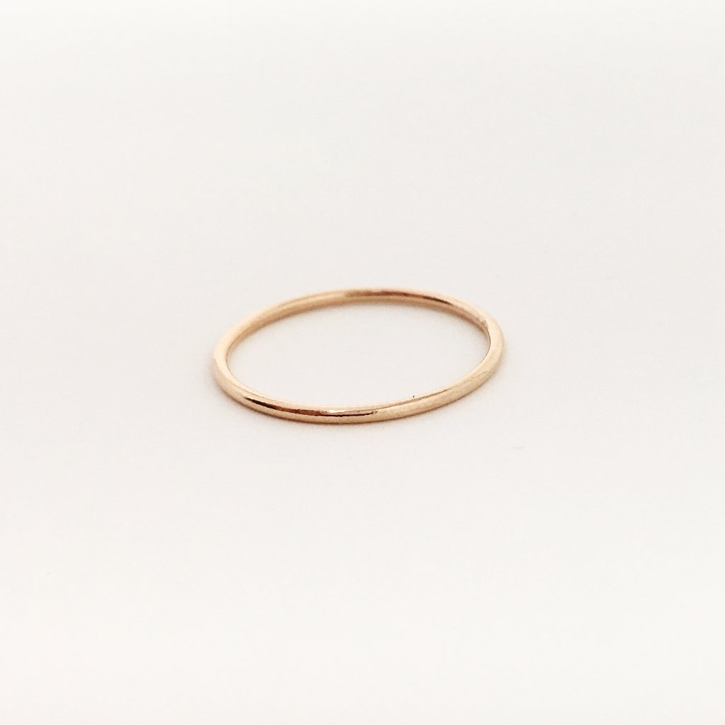 Smooth Stacking Ring | Rose Gold - MTT Collective