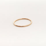 Smooth Stacking Ring | Rose Gold