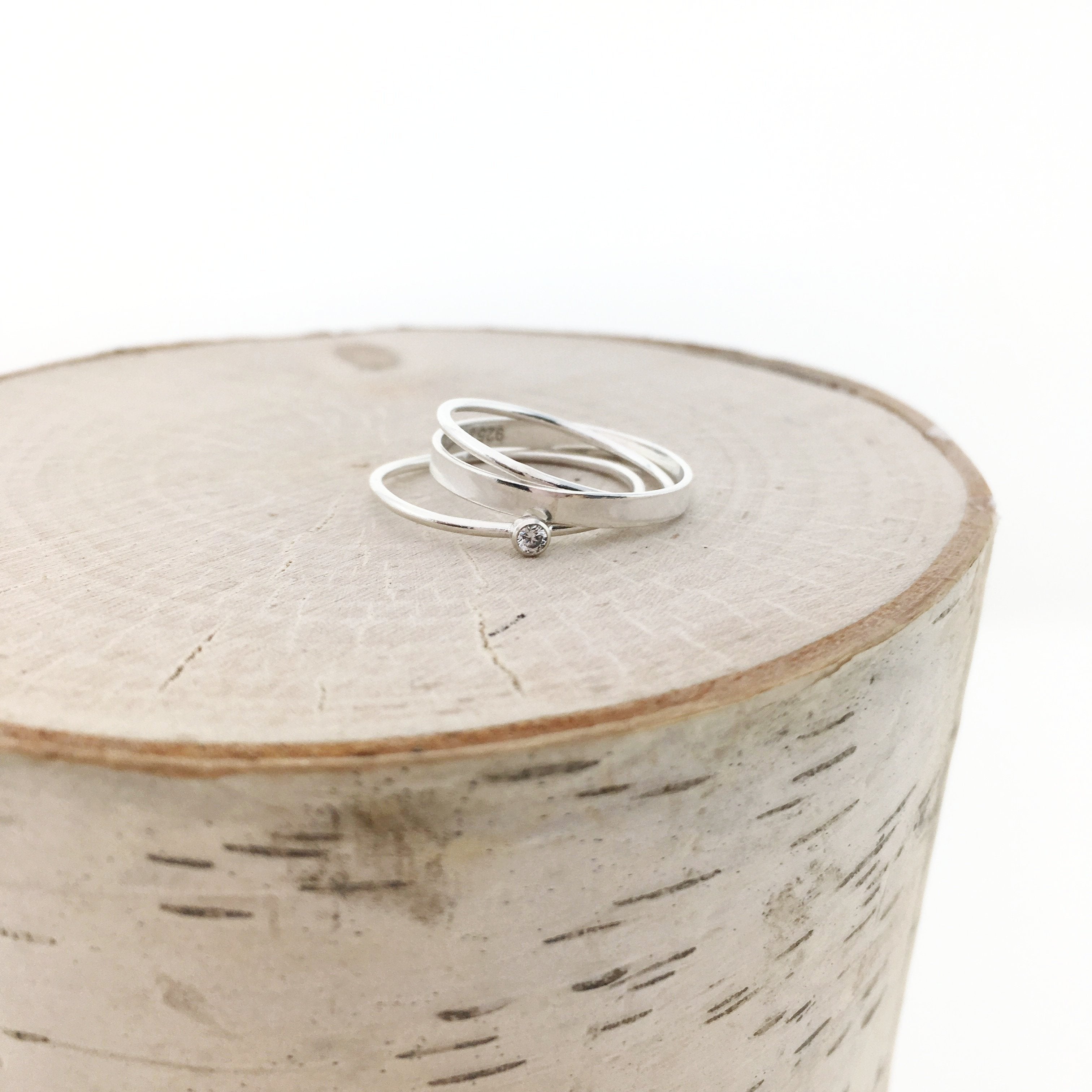 Bella Rhinestone Ring | Silver - MTT Collective