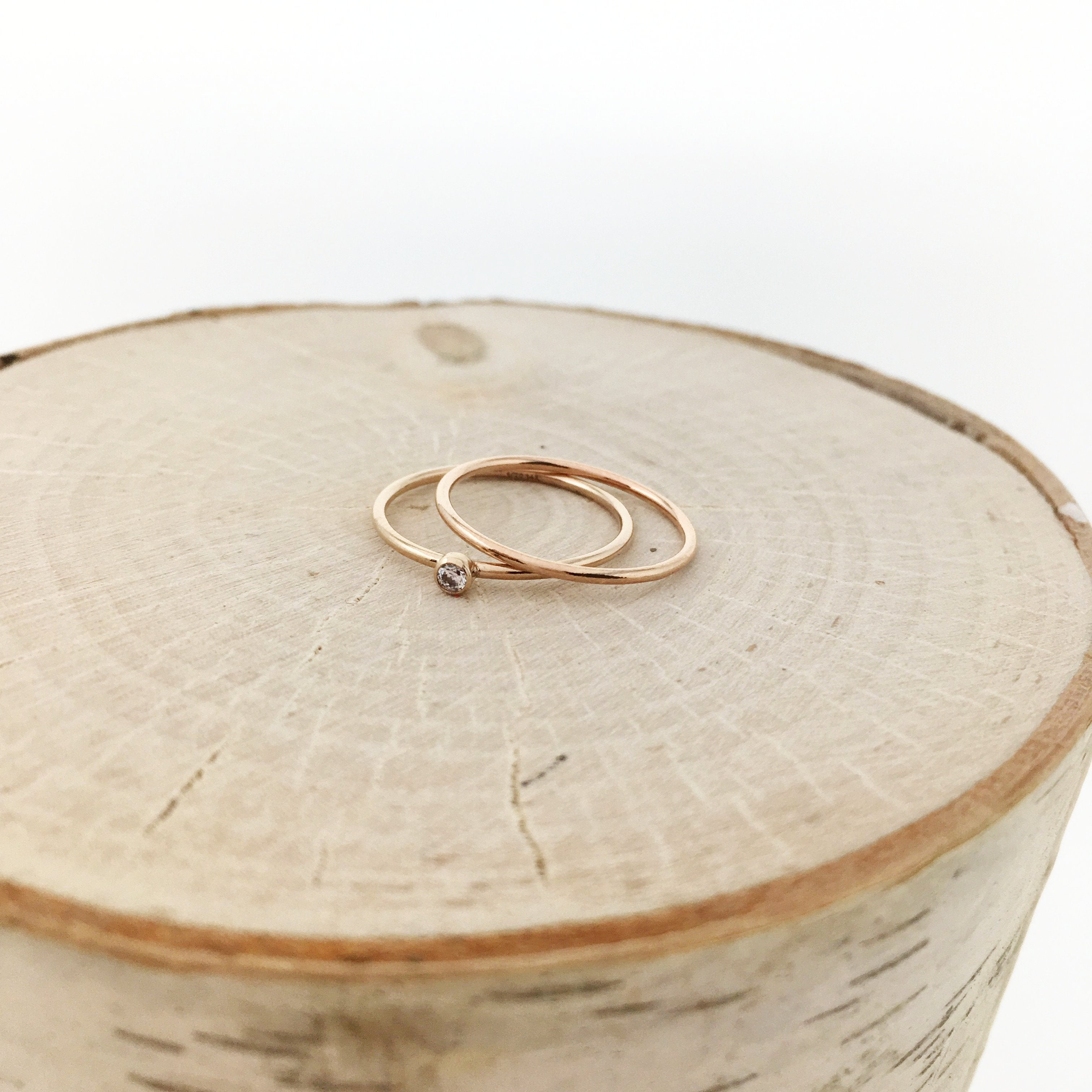 Bella Rhinestone Ring | Rose Gold - MTT Collective