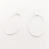 TWISTED OVAL EARRINGS | STERLING SILVER - MTT Collective