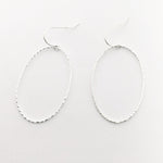 TWISTED OVAL EARRINGS | STERLING SILVER - MTT Collective