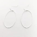 TWISTED OVAL EARRINGS | STERLING SILVER - MTT Collective