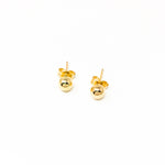 SPHERE STUD EARRINGS | 14K GOLD-FILLED | SIZE OPTIONS - MTT Collective