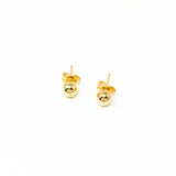 SPHERE STUD EARRINGS | 14K GOLD-FILLED | SIZE OPTIONS - MTT Collective