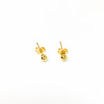 SPHERE STUD EARRINGS | 14K GOLD-FILLED | SIZE OPTIONS - MTT Collective