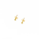SPHERE STUD EARRINGS | 14K GOLD-FILLED | SIZE OPTIONS - MTT Collective