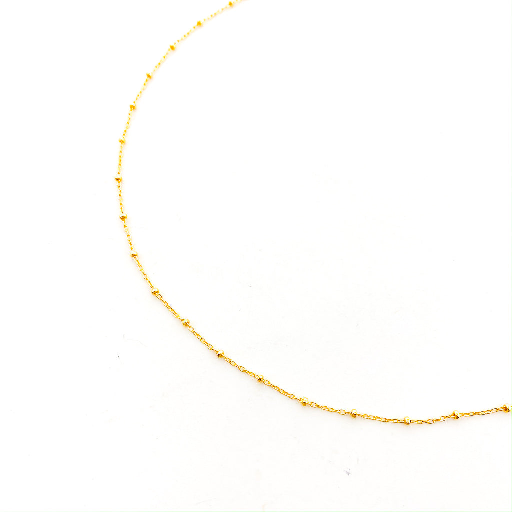Jenna Satellite Chain Necklace | Gold - MTT Collective