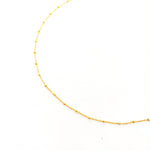 Jenna Satellite Chain Necklace | Gold - MTT Collective