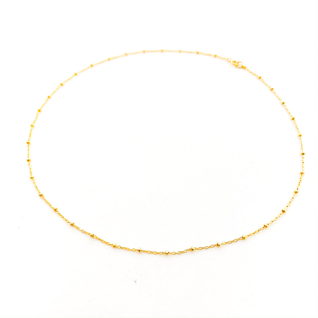 Jenna Satellite Chain Necklace | Gold - MTT Collective