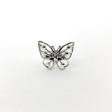 Kia Butterfly Ring | Silver